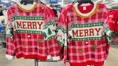 New Ugly Christmas Sweaters & Cardigans at Walmart – Festive Finds for Just $22.98!