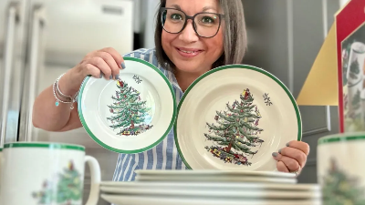 Spode Christmas Tree 12-Piece Set $114 Shipped (Over $400 Value)