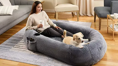 Giant Human-Sized Dog Bed Only $99.98 at Sam’s Club (Just Like Plufl – But $200 Cheaper!)