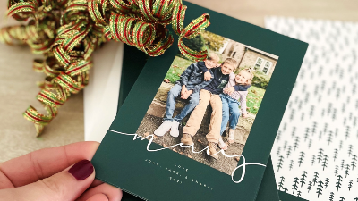 Custom Christmas Cards 25-Count Just $6.84 on Groupon (Only 25¢ Each)