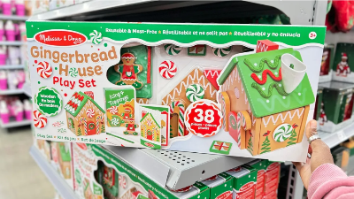 New Melissa & Doug Gingerbread House Play Set Just $15 on Walmart