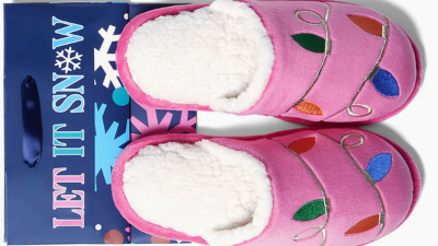 Get 50% Off Dearfoams Christmas Slippers with Promo Code + Free Shipping!