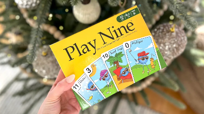 Play Nine Card Game Only $15 on Amazon (Easy Gift Idea)