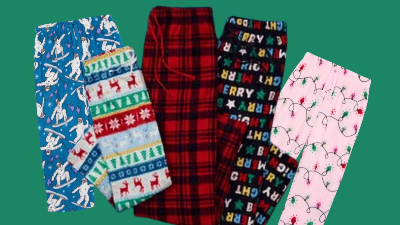 Christmas Pajama Pants Just $5 on Walmart.com (Kids & Adults Sizes!)