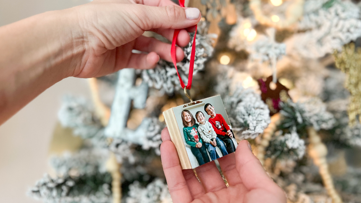 2-Sided Wood Photo Ornaments JUST $2.99 + Free Walgreens Pickup