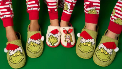 Christmas Slippers Only $5.98 - Grinch, Santa, Reindeer, & More