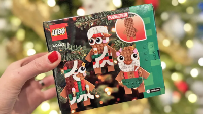 Up to 40% Off LEGO Christmas Sets | Gingerbread Ornaments Set Only $9.97