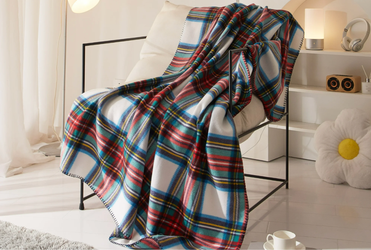 Mainstays Fleece Throw Blankets Only $2.50 at Walmart