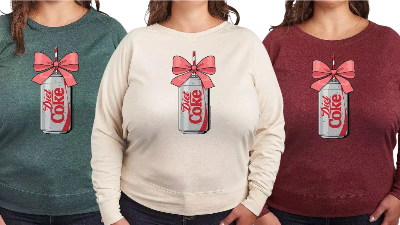 Trendy Diet Coke Sweatshirt Just Dropped at Kohl's