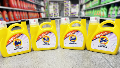 Over $10 Off FOUR Bottles of Tide Laundry Detergent on Amazon