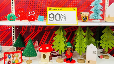 RUN! 90% Off Target Christmas Clearance Spotted In-Store (Scan for Hidden Deals!)