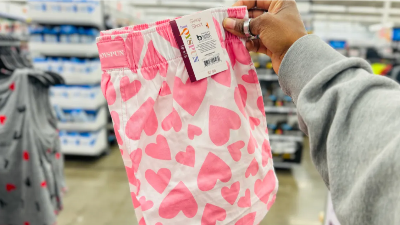 Valentine’s Day Sleep Shorts & Pajama Sets from $7.98 at Walmart (Online & In-Store)