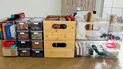 Up to 50% Off The Home Edit Storage Systems (Bins, Canisters, Risers, & More!)