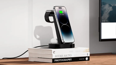 Charging Station Only $9 Shipped w/ Amazon Prime (Charge iPhone, AirPods & Apple Watch)