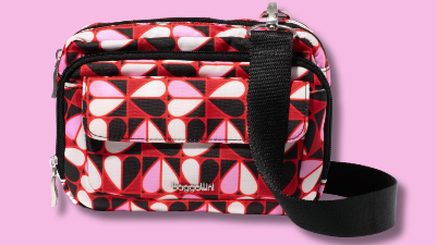 Baggallini Geo Hearts Crossbody Bag Just $34 (Reg. $65)