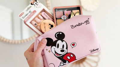 Minnie Mouse Travel Pouch Bundle w/ FOUR The Crème Shop Beauty Items Only $28 Shipped ($62.50 Value!)