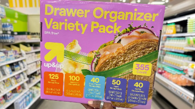 Up & Up Food Storage Bags Drawer Organizer Variety Pack Just $11.69 at Target (Includes 355 Bags!)