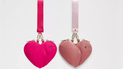 NEW lululemon Heart Shaped Dual Pouch Wristlets Make The Cutest Valentine’s Gift!