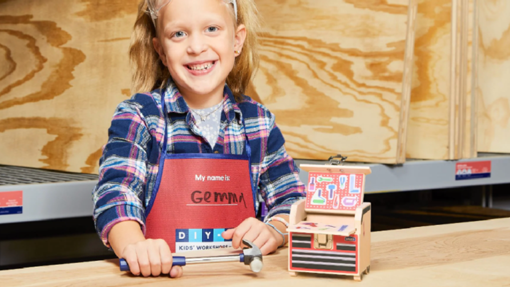 FREE Lowe’s Kids Workshop | Register Today to Make a Tool Chest Craft 2/15!