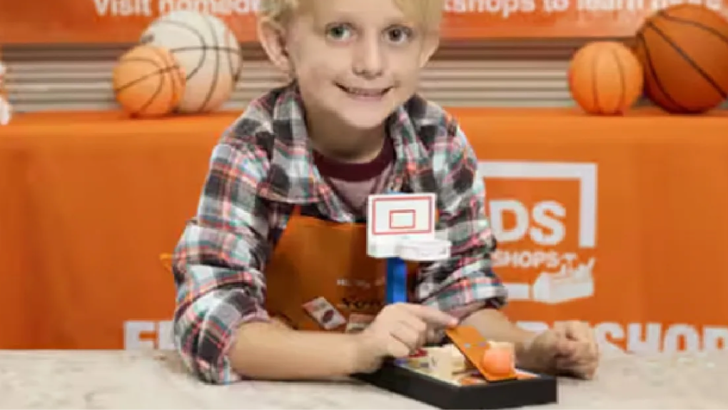 FREE Home Depot Kids Workshop on 3/1 – Register Now to Make a Basketball Game