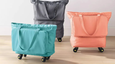 Collapsible Rolling Totes from $10 on Target.com