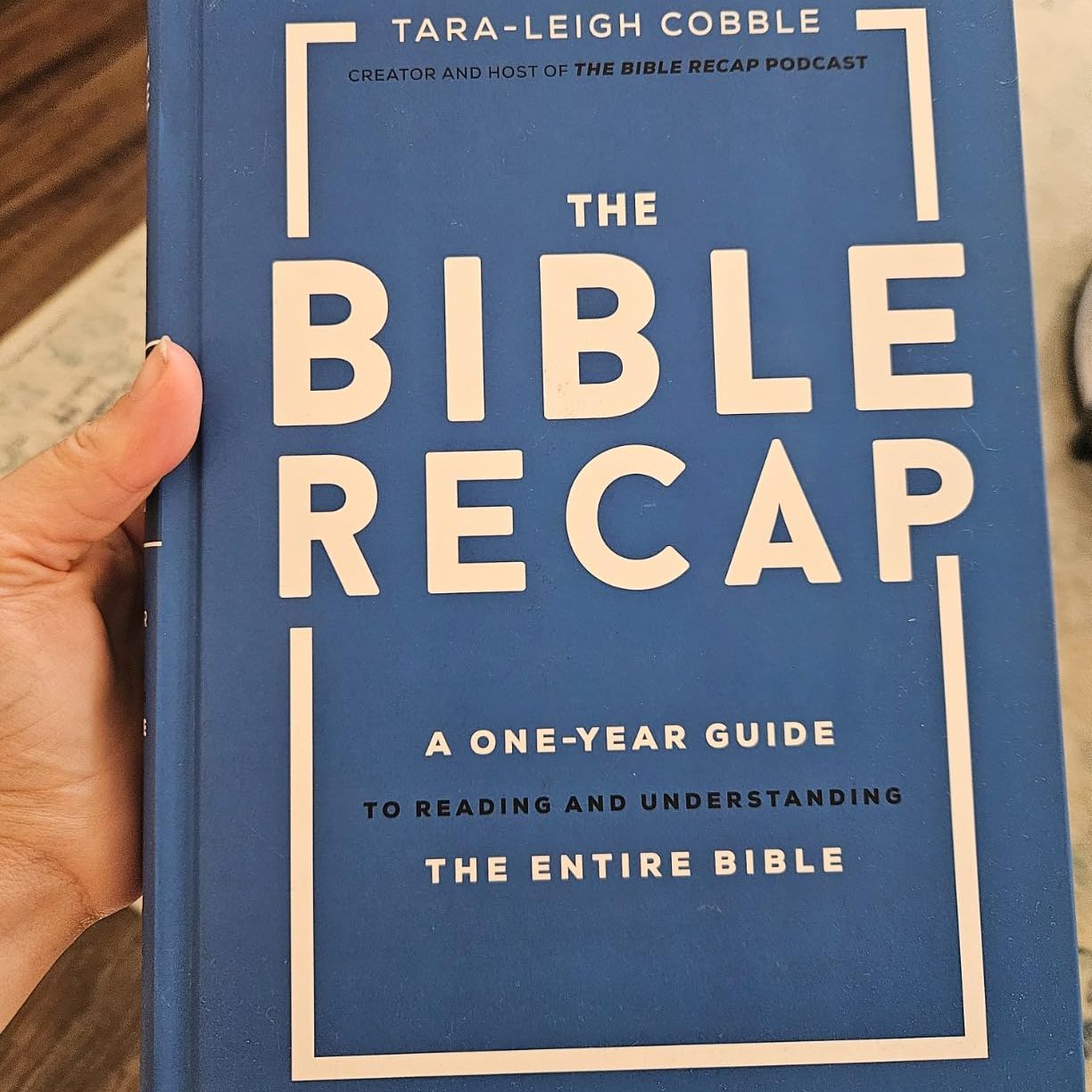 If you’re following me on Instagram, you’ve probably heard me talk about my faith journey. I wasn’t raised going to church, so I’ve felt like a bit of a newbie when it comes to the Bible. So I just bought The Bible Recap by Tara-Leigh Cobble (it’s 50% off right now!) so I can learn more. :pray::skin-tone-2: So many of you have also recommended her podcast, too!