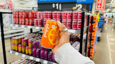 Poppi Mini Soda Cans Only $1 Each at Walmart (+ Amazon Savings on 12-Packs!)