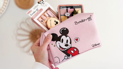 Disney Travel Pouch w/ OVER $100 Worth of Beauty Freebies Just $24 Shipped!