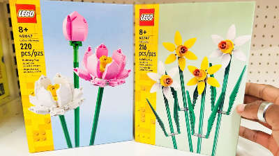 Up to 45% Off LEGO Flower Sets – Prices from $8.39!