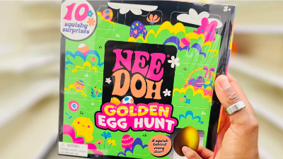 Nee Doh Golden Egg Hunt Just $9.99 at Target (10 Squishy Surprises!)