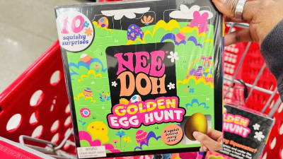 Nee Doh Golden Egg Hunt Just $9.99 at Target (10 Squish Toys!)