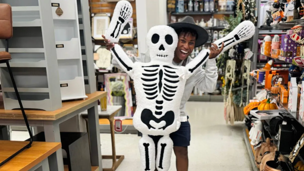 TJMaxx Halloween Decor Just Dropped – Including Life-Size Skeleton Pillows!