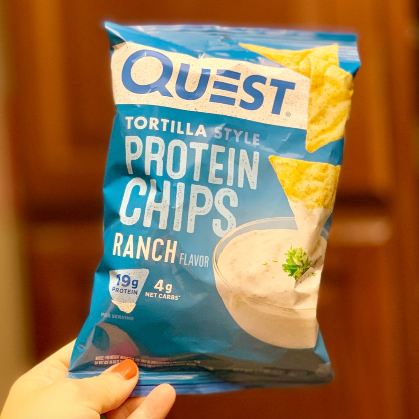 Quest protein chip bag