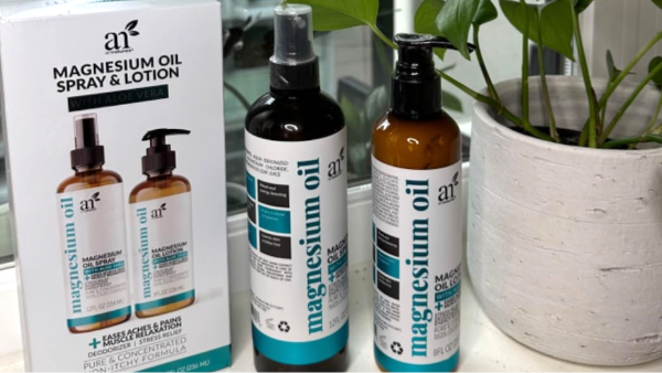 Magnesium Oil Spray AND Lotion Set Only $12.48 Shipped on Amazon (Reg. $25)