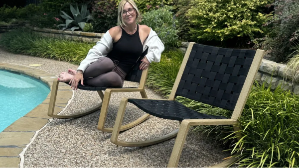 Collin’s Designer-Inspired Rocking Chairs Only $47 Shipped