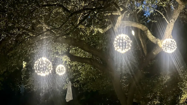 Over $40 OFF LED Christmas Light Balls 3-Pack on Amazon