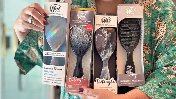 Wet Brush 4-Piece Detangler Set $14.99 Shipped ($3.75 Each)