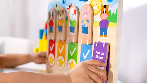 colorful childrens counting toy