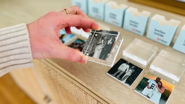 Custom Acrylic Photo Blocks with pictures inside