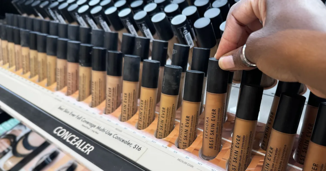 sephora kohl's beauty foundations on shelf