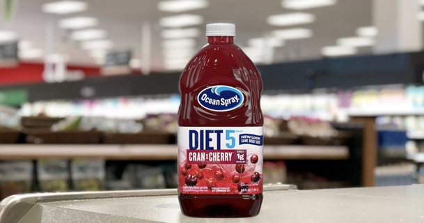 Ocean Spray Diet Cran-Cherry Juice Just $1 (Great for Mocktails)