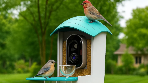 Solar-Powered Smart Bird Feeder w/ Camera $34.99 Shipped