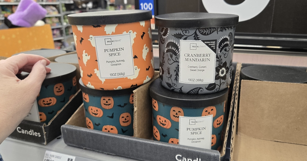 Fall 3-Wick Candles ONLY $2.98 