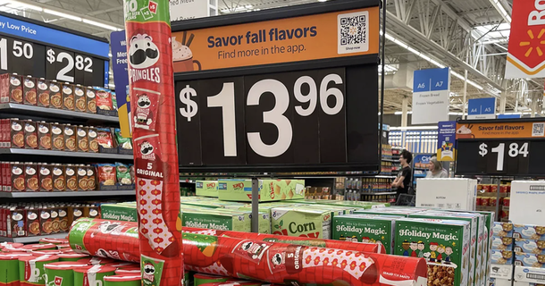 JUMBO Pringles Holiday Tube Only $13.96