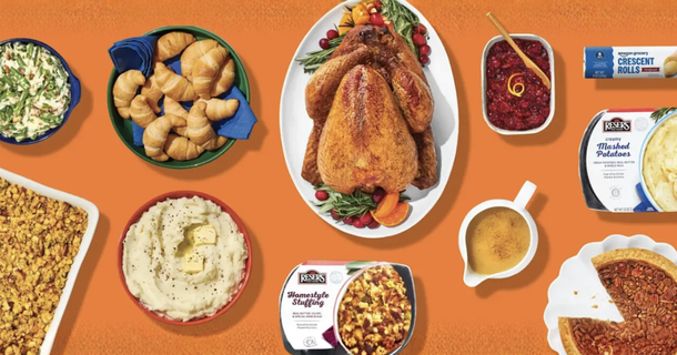 Amazon Will Be Offering a $25 Thanksgiving Dinner for Five