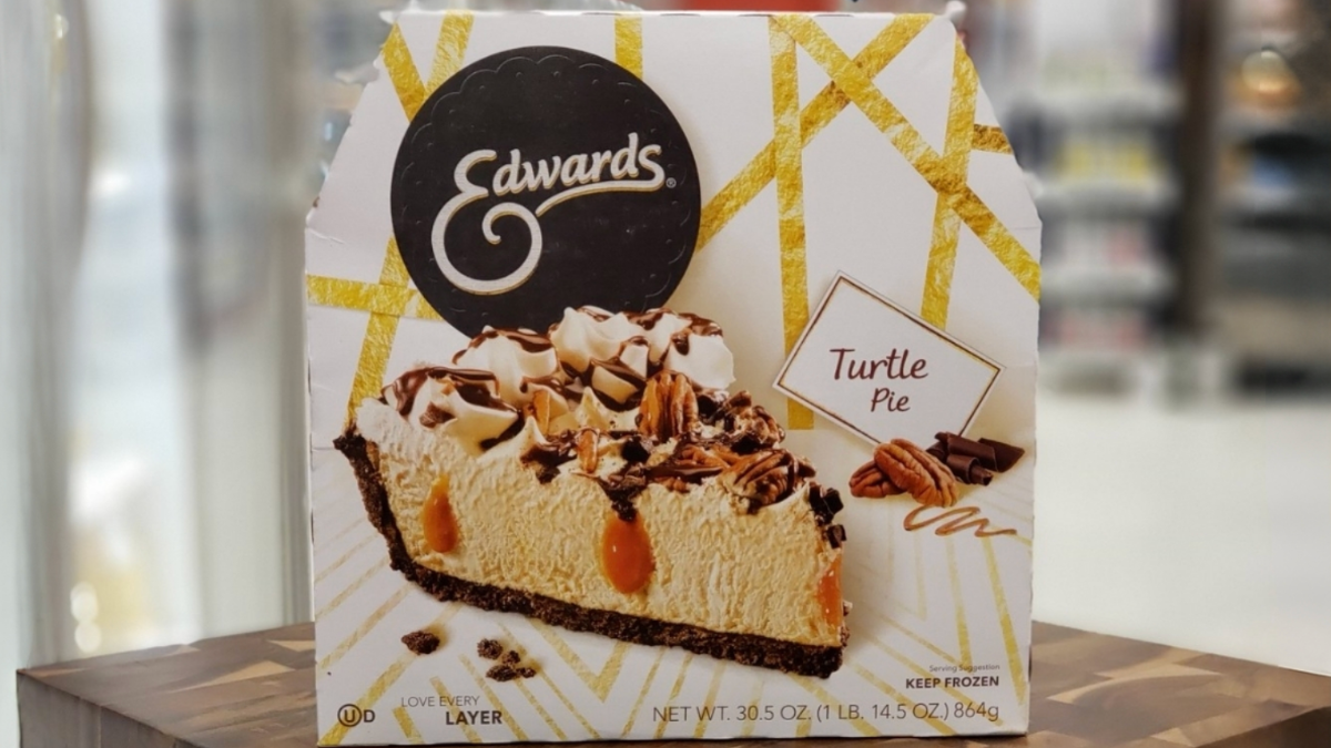 Edwards Turtle Pie on shelf