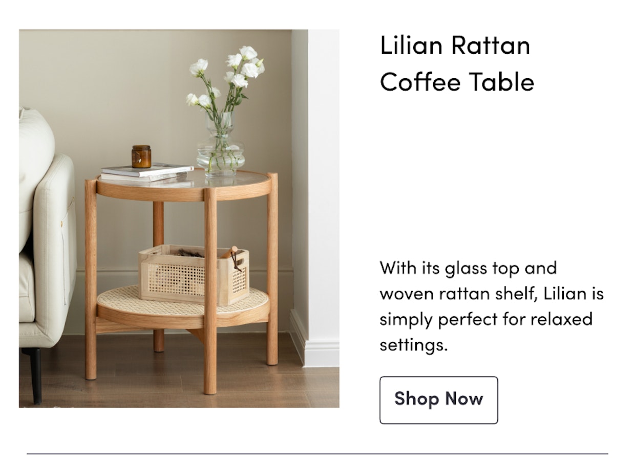 Lilian Rattan Coffee Table