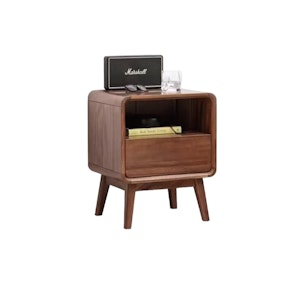 Bonnie Bedside Table - Walnut