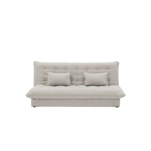 Tessa 3 Seater Storage Sofa Bed - Beige (Eco Clean Fabric)