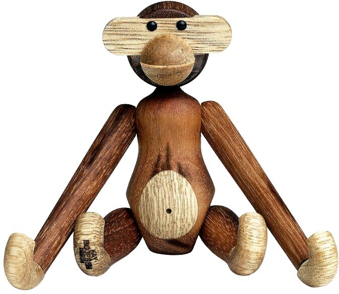 Image of Kay Bojesen Abe Mini 9,5 cm, Teak- og Limbatræ